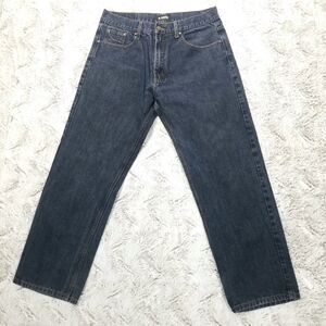 Access Apparel Jeans Mens 34×32 Blue Regular Straight Dark Wash Denim